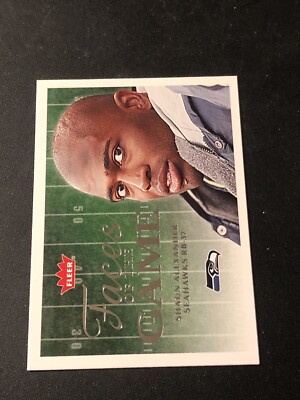 2006 Fleer Faces of the Game Shaun Alexander #FG-SA