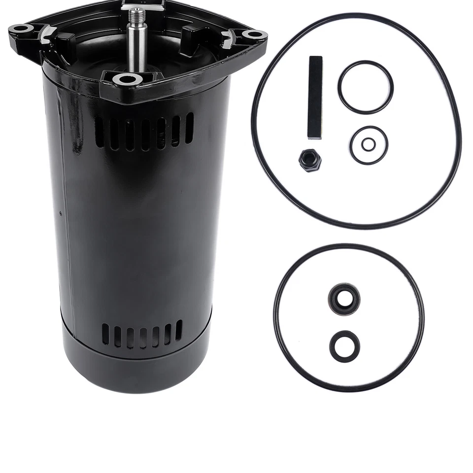 115/230 V Swimming Pool Motor USQ1152 Square Flange 1.5HP Brand New Single Speed - Image 3 of 4