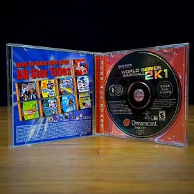 World Series Baseball 2K1 Sega Dreamcast CIB Complete with Manual