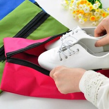 Collapsible Travel Shoe Bag Pouch Protector Gym Sport Dance Shoes Bags Hanging