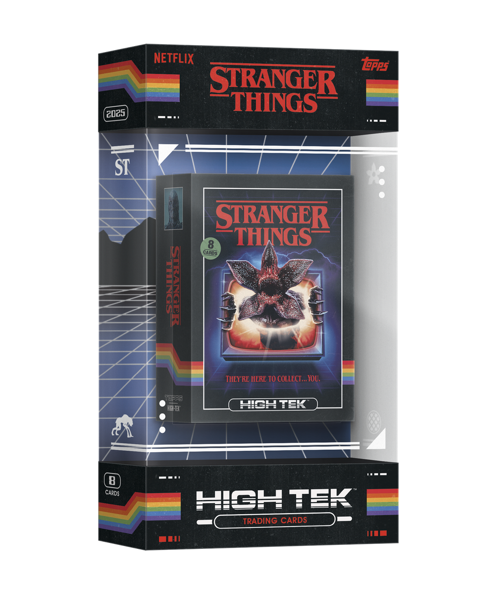 2024 TOPPS High-Tek STRANGER THINGS HOBBY BOX Netflix Brand New
