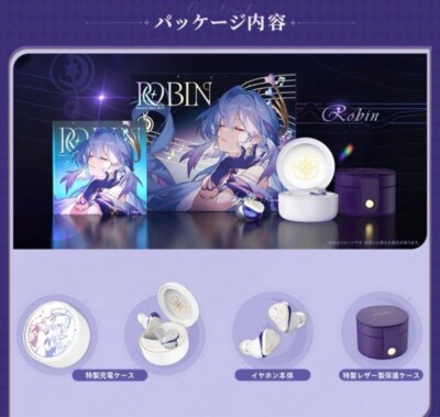 Moondrop x Honkai: Star Rail Robin Bluetooth Earphones From Japan