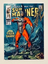 2016 Marvel Masterpieces Autograph What If #02 #2 Tiger Shark #8/10 SSA Auto💥