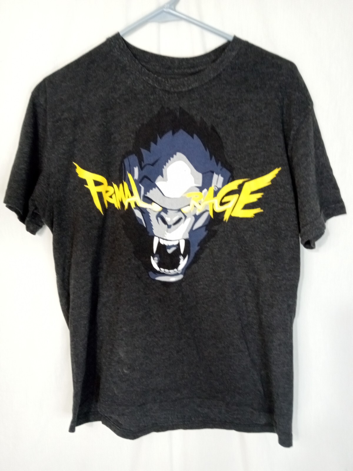 Overwatch Primal Rage T Shirt Winston Ape Loot Crate Gray Large | eBay
