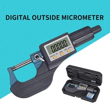 0-25mm Digital Outside Micrometer 0.001mm Electronic Micrometers Caliper Gauge 