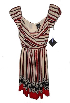 New Dress Anna Sui for Target, Gossip-Girl 100%-Silk belt washable MSRP-$59.99 1
