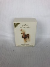 Hallmark Keepsake Ornament 2007 Peaceful Animals Deer in box