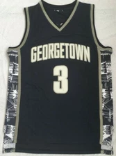 Adult Size Georgetown #3 Allen Iverson Jersey