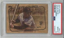 2023 TOPPS HEAVY LUMBER WILLIE MAY'S CARD SAN FRANCISCO GIANTS PSA 10 LOW POP
