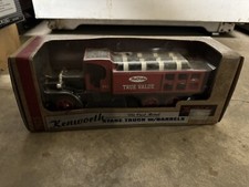 1925 True Value Hardware Kenworth Stake Truck w/ Barrels Ertl Bank 1:34 Vintage