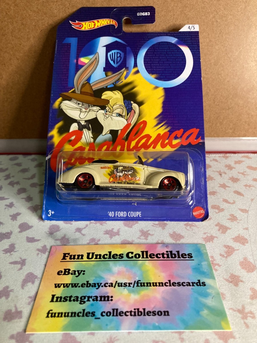 Hot Wheels, Warner Brothers 100 Series Casablanca (CIB New)
