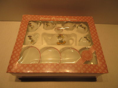 Reutter Kinder Porzellan Service Kids Tea Coffee Set Walt Disney Mickey Mouse
