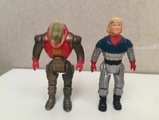 DINO RIDERS 1987 KRULOS & QUESTAR action figure SET series 1 Tyco