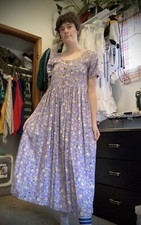 Handmade Purple Vintage Dress