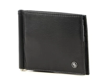MANDARINA DUCK clip de l'argent Downtown Money Clip Wallet Black - Photo 1/3