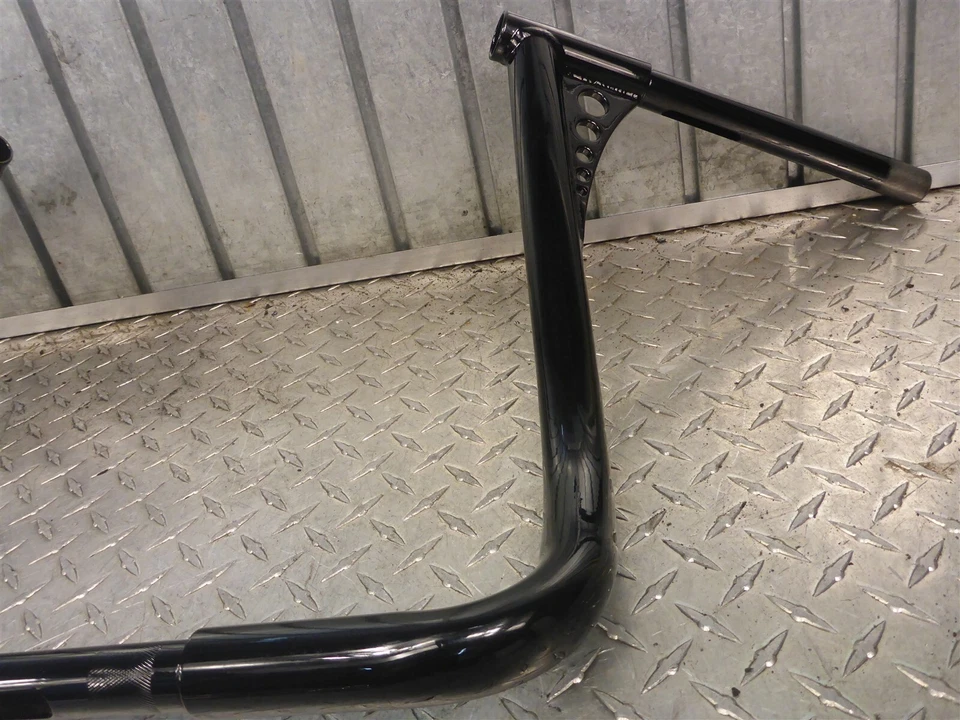 Manillar Roland Sands King Ape TBW 15 FLH negro brillante Foto 2 de 4