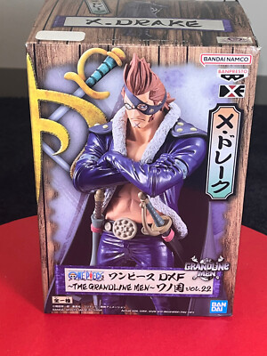 X Drake One Piece The Grandline Figure Vol 22 bandai namco