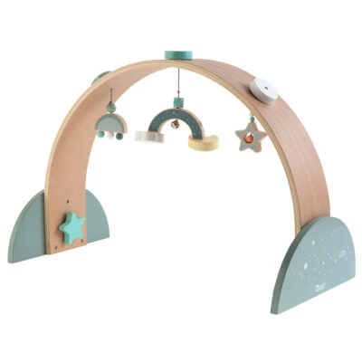 howa Spielbogen Baby Gym Spieltrapez aus Holz "space" 6019