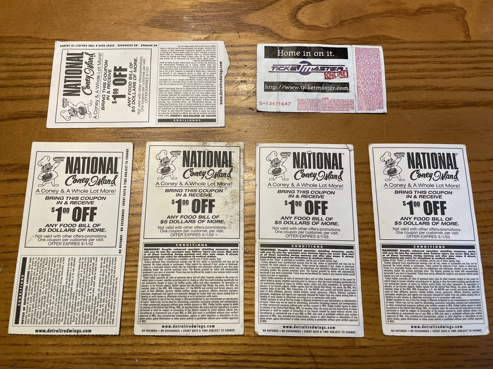 NHL Detroit Red Wings Ticket Stub Lot 97 02 Playoffs Lot Of 6 EBay nhl-detroit-red-wings-ticket-stub-lot-97-02-playoffs-lot-of-6-ebay