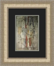 Pablo Picasso Portrait of J'aime Eva Custom Framed Print