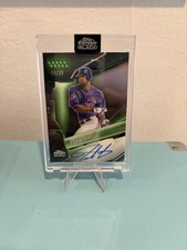 2026 Topps Chrome Black Derrek Lee On Card Autograph GREEN REFRACTOR /99 Cubs