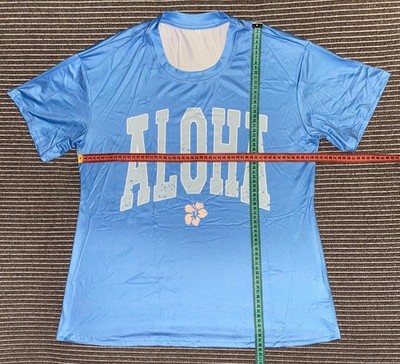 Damen T-Shirt Größe L | ALOHA  | Sommer | Strand & Urlaub | Neu