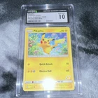 Pokémon Pikachu 19/68 Hidden Fates CGC 10 Gem Mint Regular Finish Card