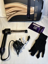 Hot Tools CurlBar 1” Curling Iron with 24K Gold Barrel - Ergonomic Design (1181)