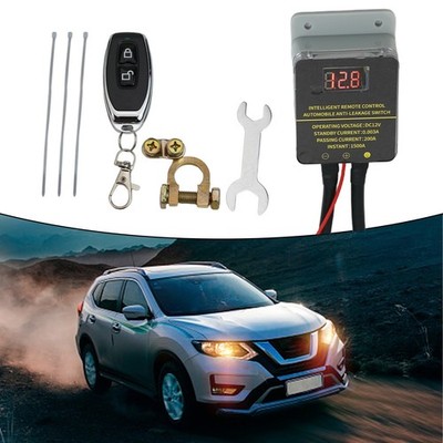 Enhanced Safety 200A 12V Car Battery Isolator Switch with Remote Control