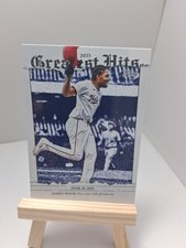 2026 Topps Series 1 Greatest Hits James Wood GH-4 First Career Walk Off Home Run