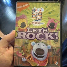 Jack's Big Music Show: Let's Rock DVD 2007 Nick Jr Children's Show OOP