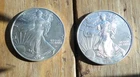Two (2) 2021 Silver Eagle Type 1 & Type 2 ~ 2 oz of .999 Silver Beauty ~