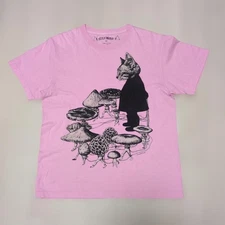 Boris General Store Higuchi Yuko T-Shirt Walk Pink Size M
