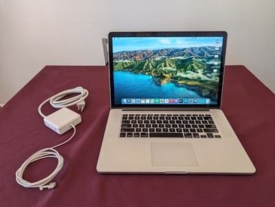 Apple MacBook Pro 15  Retina Mid 2014 A1398 i7 16GB RAM 512GB SSD - NEW BATTERY