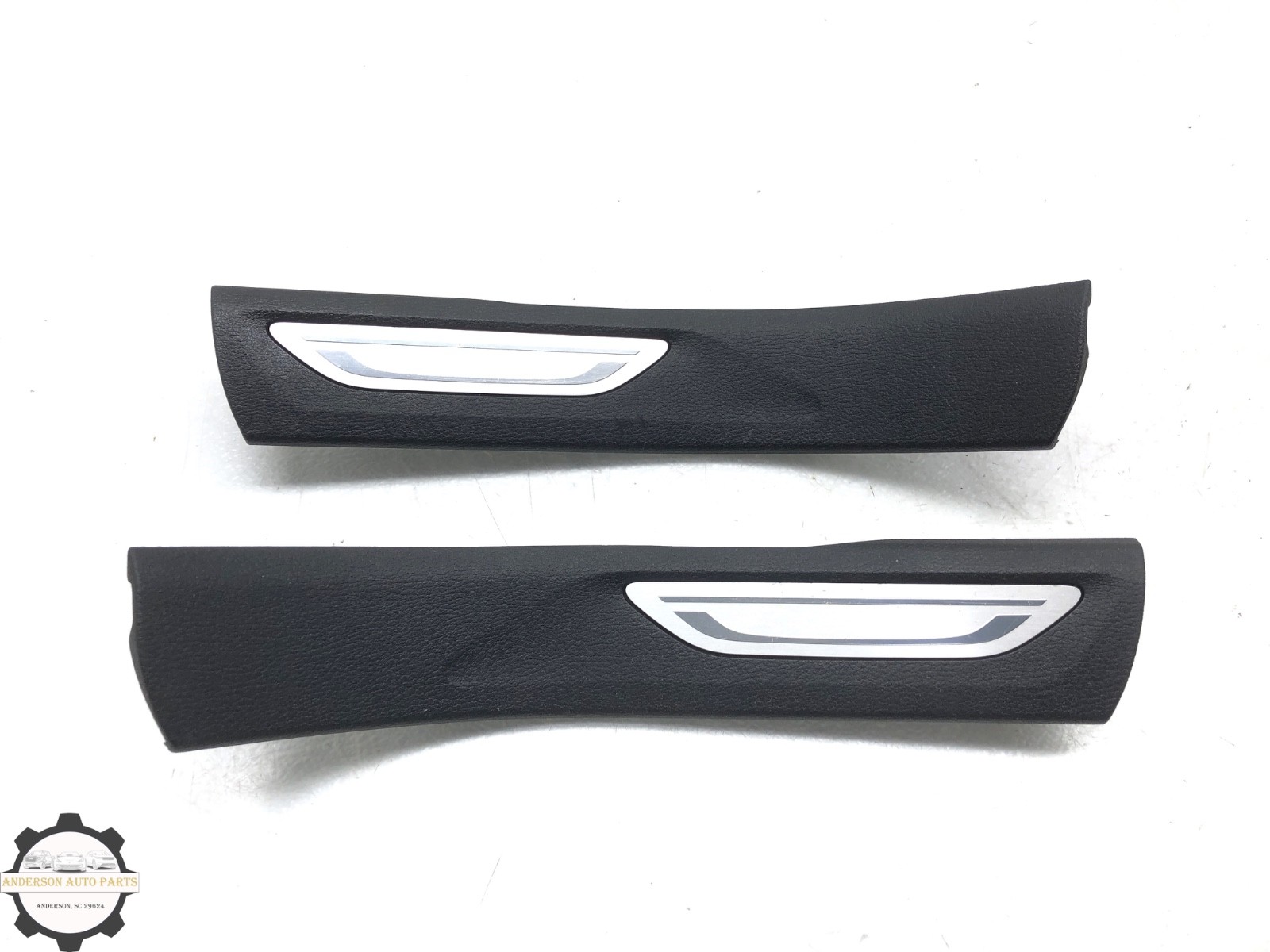 2015-2019 BMW X6 F16 LEFT RIGHT REAR DOOR SILL SCUFF PLATE TRIM SET X2 OEM