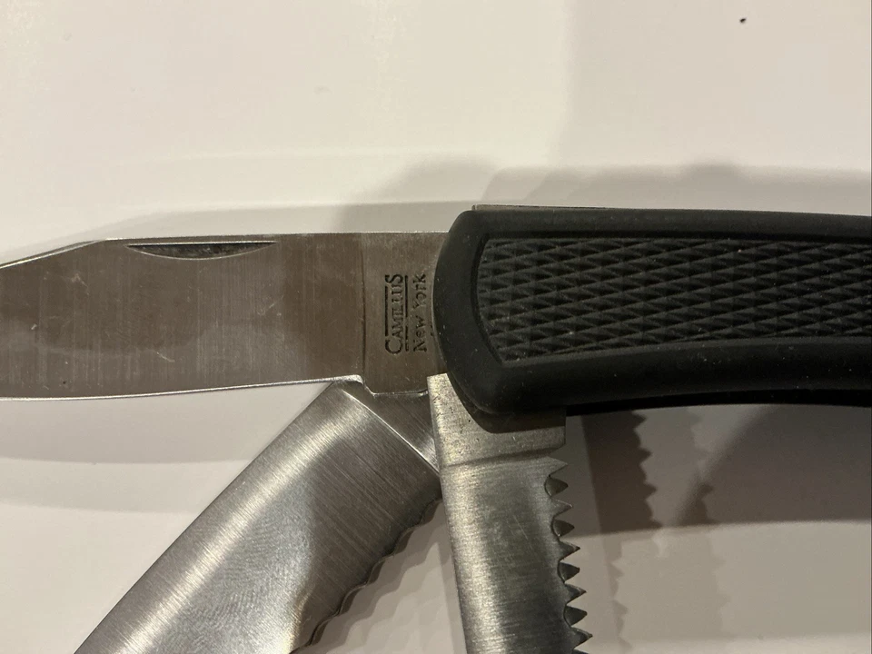 Camillus USA Promaster Triple Lockback Folding Knife 896 - Image 2 of 4