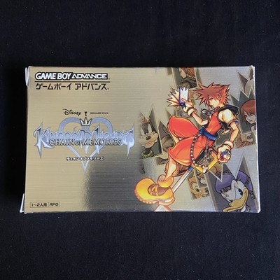 Kingdom Hearts - Chain of Memories Game Boy Advance GBA Japanese Complete In Box