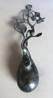 CHINESE WALL HANGING BRONZE EGGPLANT PLANTER — photo 4