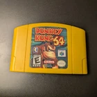 Nintendo Donkey Kong 64 Yellow Game Cartridge for Nintendo 64 NTSC-U/C
