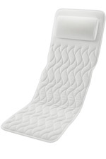 Full Body Bath Pillow for Tub   21 Suction Cups, Quick-Dry 5D Mesh, Washable