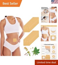 Hypoallergenic 20 Pcs Castor Oil Patch - Disposable Wrap for Digestive Relief