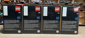 LEGO Brick Headz DC - Batman 41585, Batgirl 41586, Robin 41587, Joker 41588 LOT