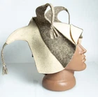 sauna hat for men and women Woolen Felt harlequin jester Circus