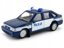 Modellino auto Polonez Caro Plus Police bianco 1:43 pressofuso