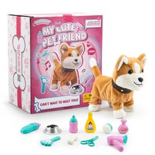 Plush Toy Dog for Girls, Interactive Dog Puppy Toys Gifts for 2 3 4 Year Old ...