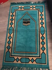 This Is a Used islamic prayer rug antique In Good Conditions