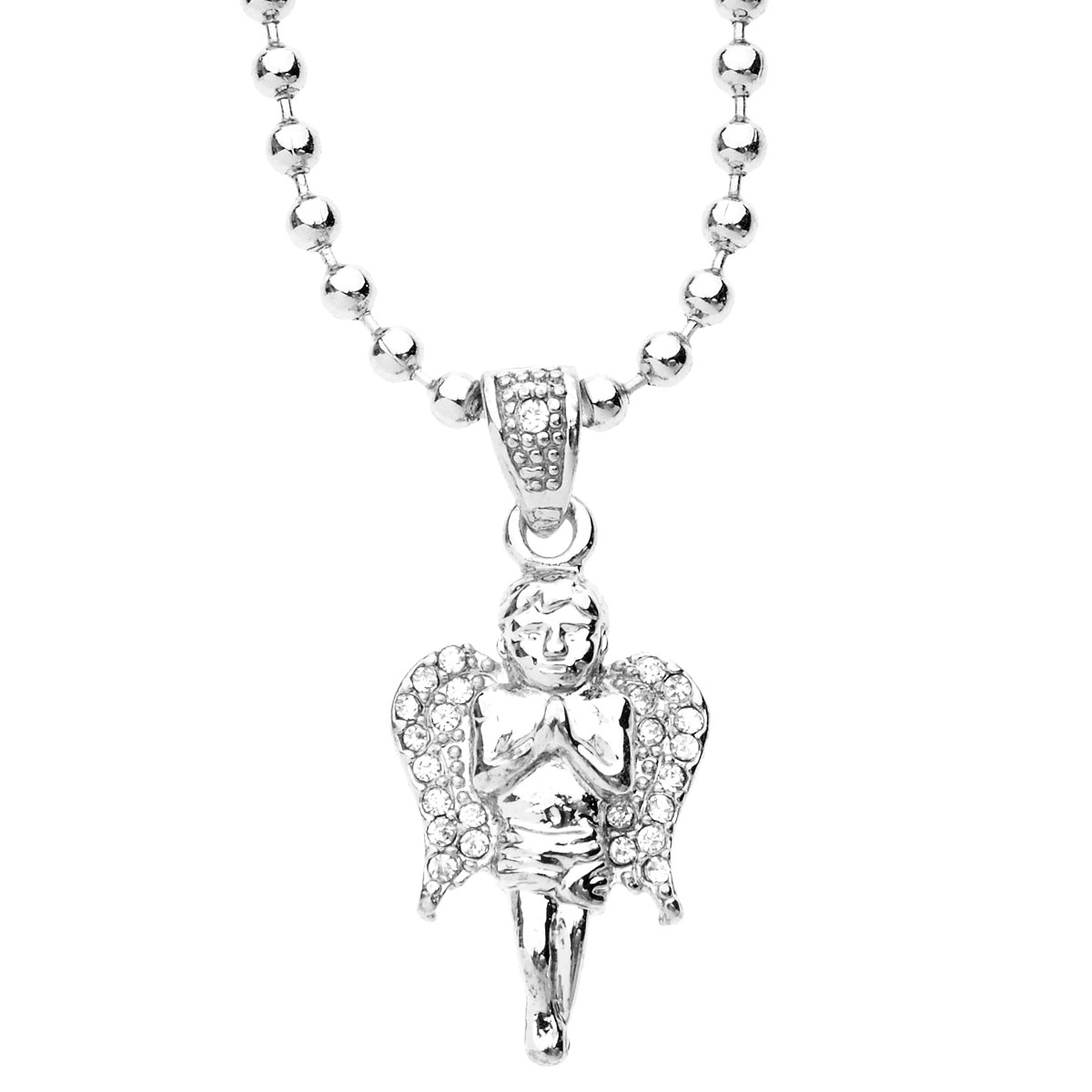 Модный комплект с блестками Iced Out - MICRO ANGEL silber 1990₽