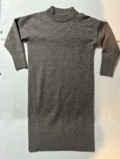 Nordstrom grey sweater dress, size S