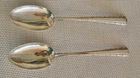 Towle Candlelight Sterling Silver Tea Spoons 2  6” No Monogram  Gram Weight 51.4