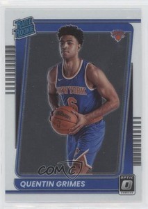 2021-22 Panini Donruss Optic Rated Rookie Quentin Grimes #166 Rookie RC